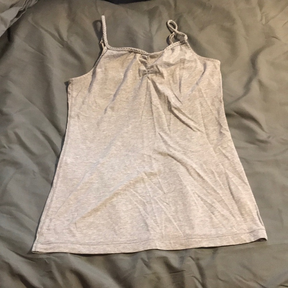 4/$12 Womens Gray Mudd Tank